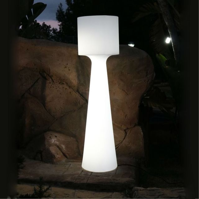 New Garden - GRACE-Lampadaire d'extérieur LED RGB rechargeable H170cm Blanc New Garden - Eclairage extérieur de jardin