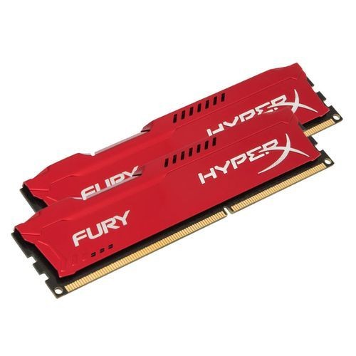 RAM PC Kingston HyperX Fury RED Series 16 Go (2 x 8 Go) - DDR3 1600 MHz Cas 10