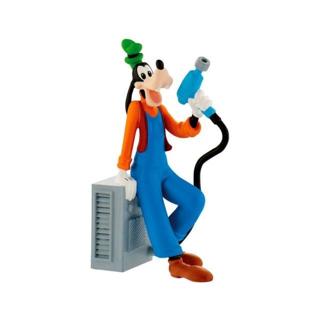 marque generique - BULLYLAND - Bullyland Mickey Mouse Figurine Disney Junior Pilote de Course Goofy, 15462 marque generique  - Heroïc Fantasy