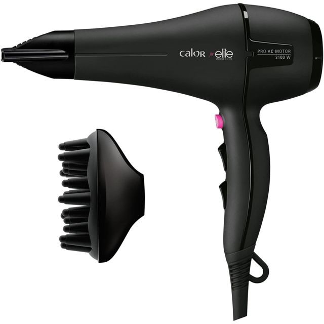 Calor - Sèche Cheveux Compact 2100W noir - Electroménager Calor