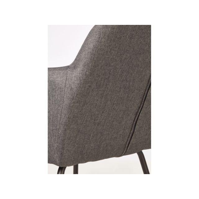 Chaises Rocking chair Rock - Gris/Anthracite
