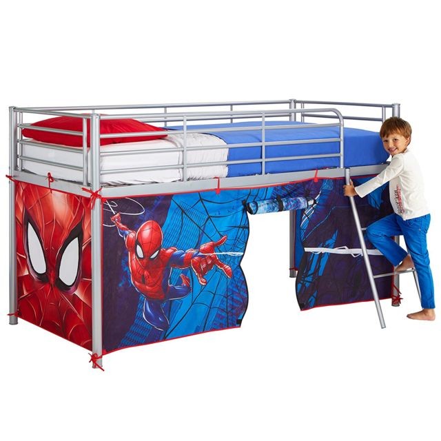 WORLDS APART Kit en tissu Spider-Man de Marvel pour décorer un lit surélevé