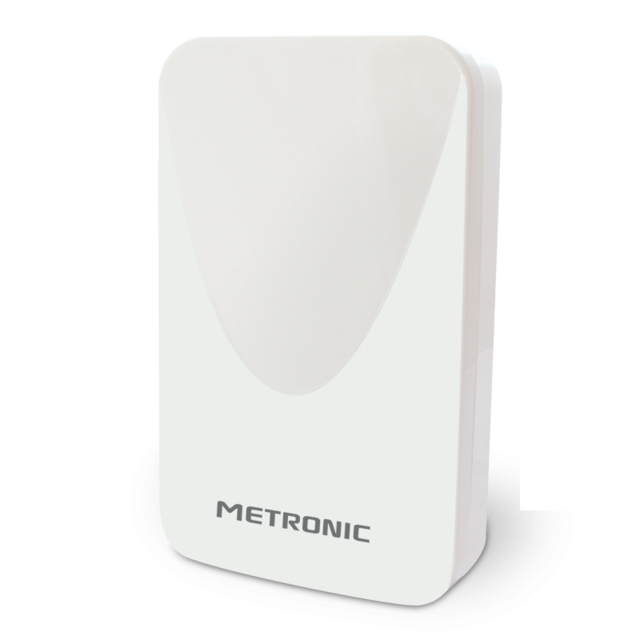 Metronic - Antenne plate HD extérieure amplifiée 43 dB - Antenne extérieure
