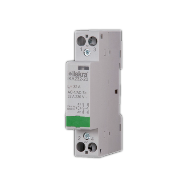 Autres équipements modulaires Iskra Contacteur rail DIN 32A pour Smart Meter Qubino - Iskra