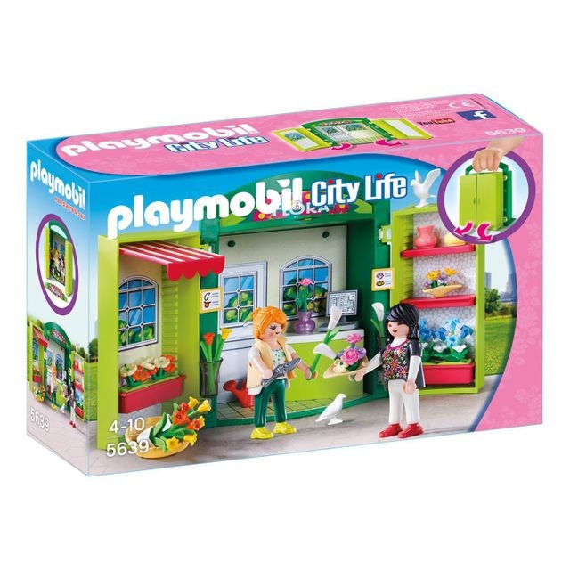 Playmobil Playmobil PLAYMOBIL 5639 City Life - Coffret Fleuriste