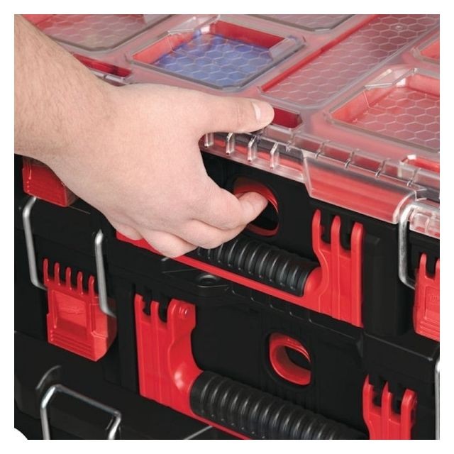Boîtes à outils MILWAUKEE Organisateur 10 casiers PACKOUT - 4932464082