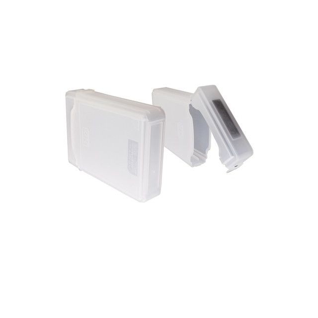 Wewoo - Boîtier disque dur blanc Réservoir de stockage de de 3,5 pouces - Boitier disque dur