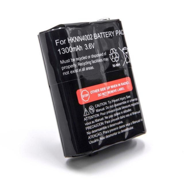 Vhbw - vhbw NiMH Batterie 1300mAh (3.6V) pour Talkie-Walkie Motorola TalkAbout T5320, T5400, T5410, T5420, T5500, T5512, T5522, T5525, T5600 Vhbw  - Accessoire Smartphone