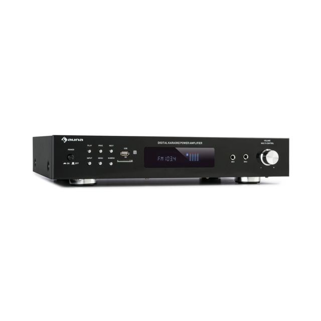 Auna - Amplificateur stéréo numérique - Auna - Noir - MP3 et Hifi reconditionné