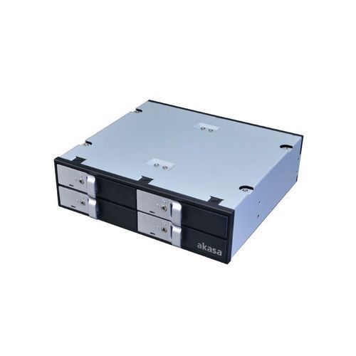 Akasa - Rack amovible 5,25'' pour 4x HDD/SSD 2,5'' - Rack amovible ssd