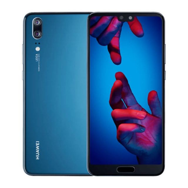 Huawei - Huawei P20 4Go/128Go Bleu Single SIM EML-L09 - Smartphone Huawei