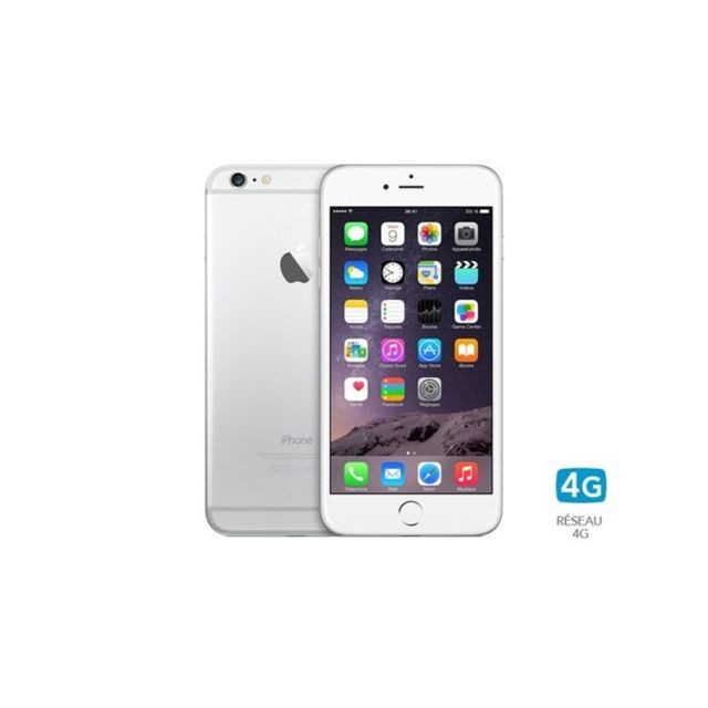 Apple - iPhone 6 Plus - 64 Go - Argent - Reconditionné - iPhone Apple app store