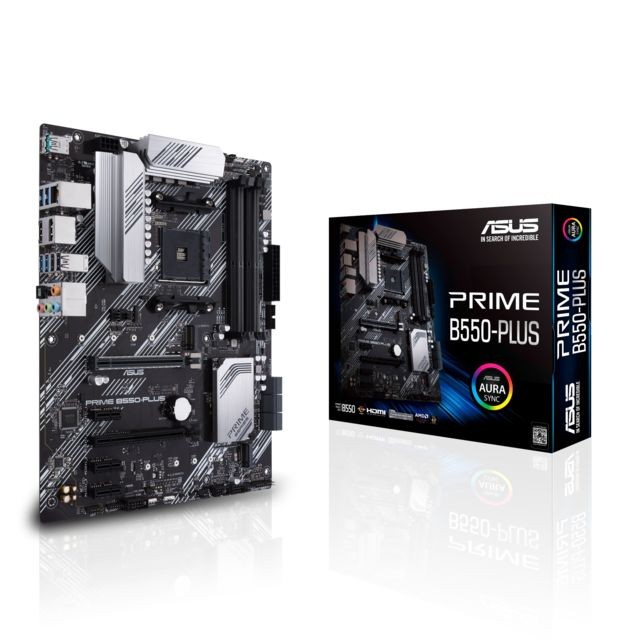 Asus - AMD B550-PLUS PRIME - ATX - Cartes mères B550 Carte mère AMD