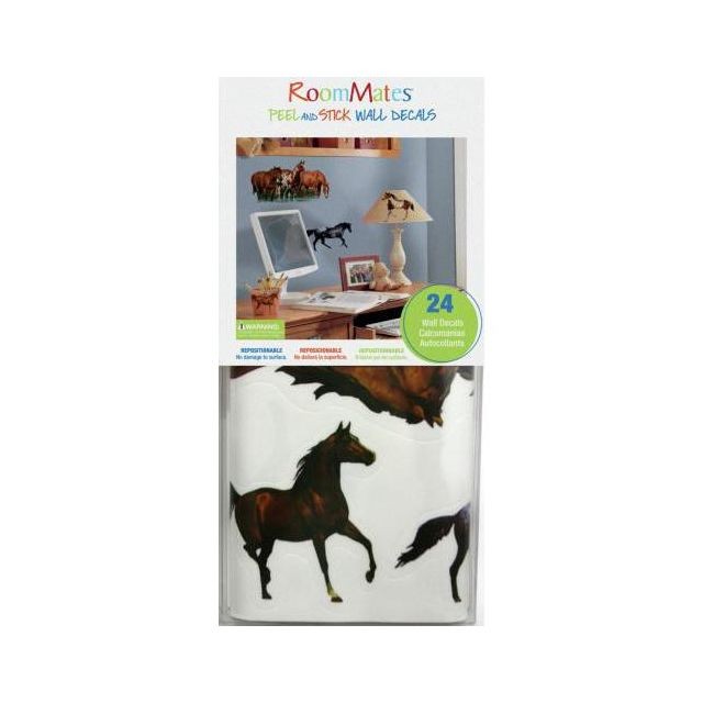 Mon Beau Tapis CHEVAUX SAUVAGES - Stickers repositionnables sur le thème des chevaux sauvages