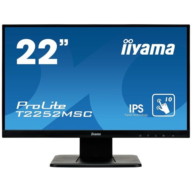 Iiyama Ecran 22 pouces Full HD ProLite Tactile T2252MSC-B1