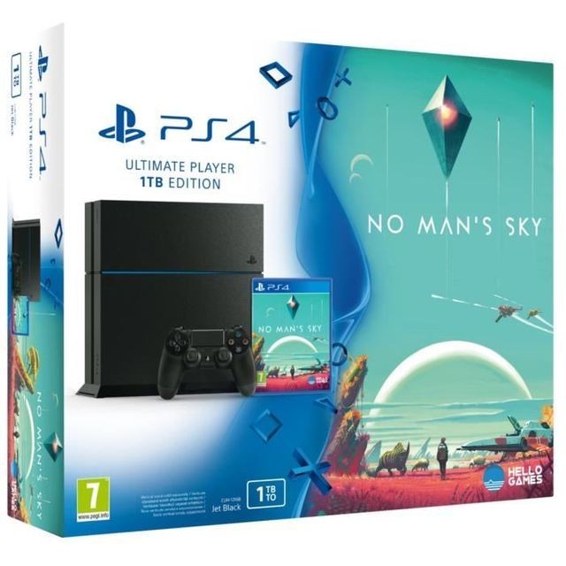 Sony - PS4 1To + No Man's Sky - Jeux et consoles reconditionnés