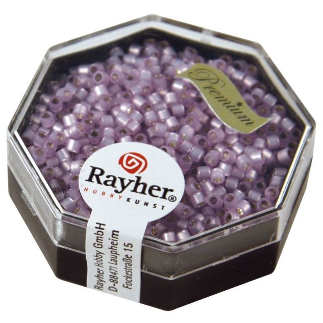 Perles Miyuki Perle Miyuki Delica 10/0 DBM629 éclat de perle : violet clair - Miyuki