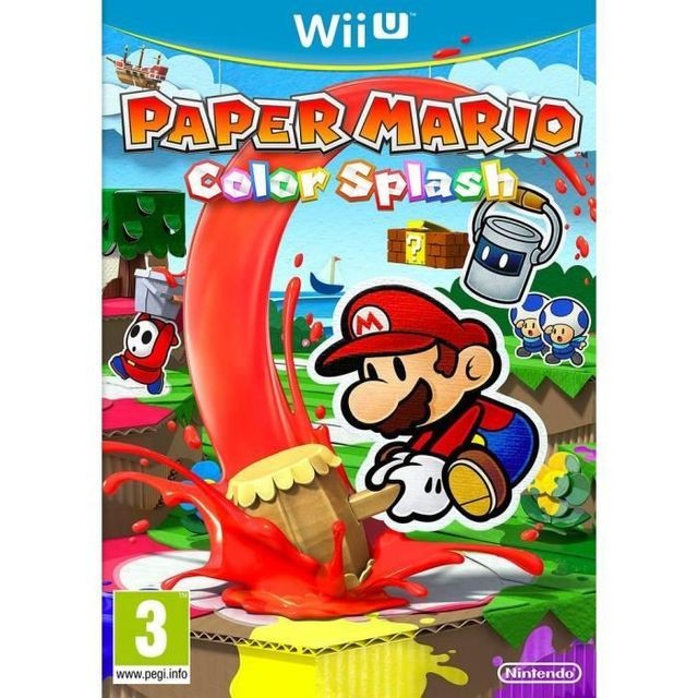Nintendo - Paper Mario Color Splash - Wii U - Wii U