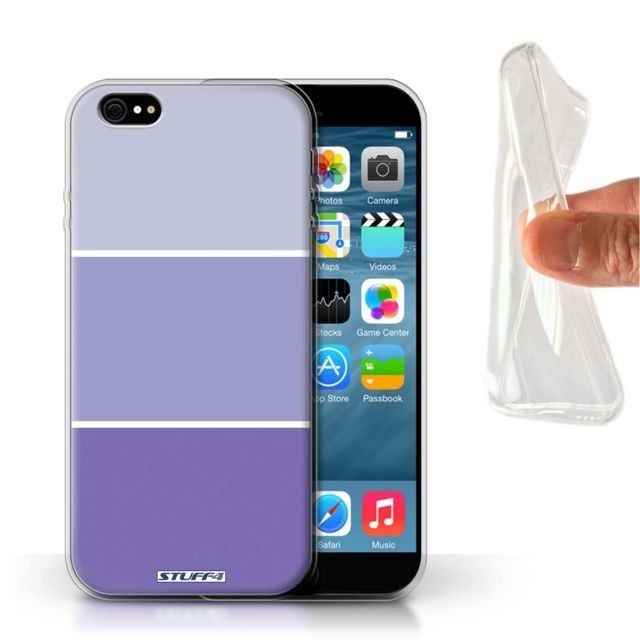 coque iphone xr violet pastel