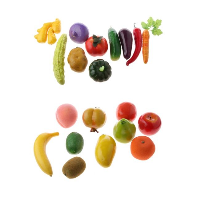 marque generique - Fruits de légumes artificiels marque generique  - Bonnes affaires Objets déco