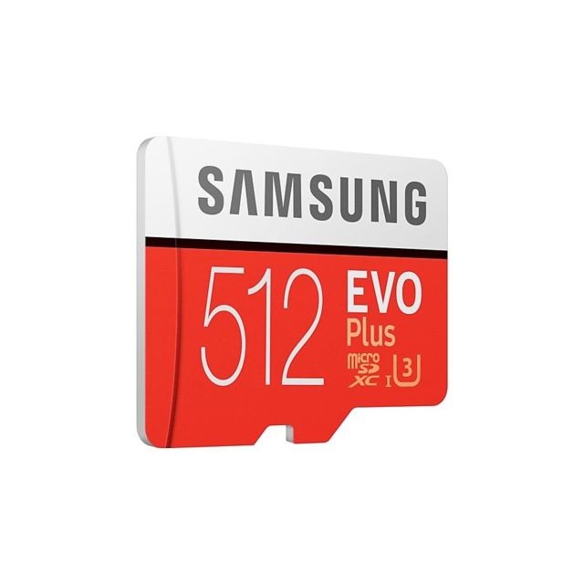Samsung EVO PLUS 512 Go avec adaptateur