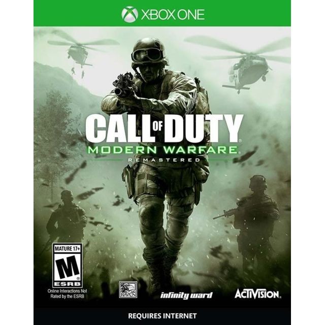 Jeux PS4 Activision Call of Duty : Modern Warfare Remastered - Jeu Xbox One