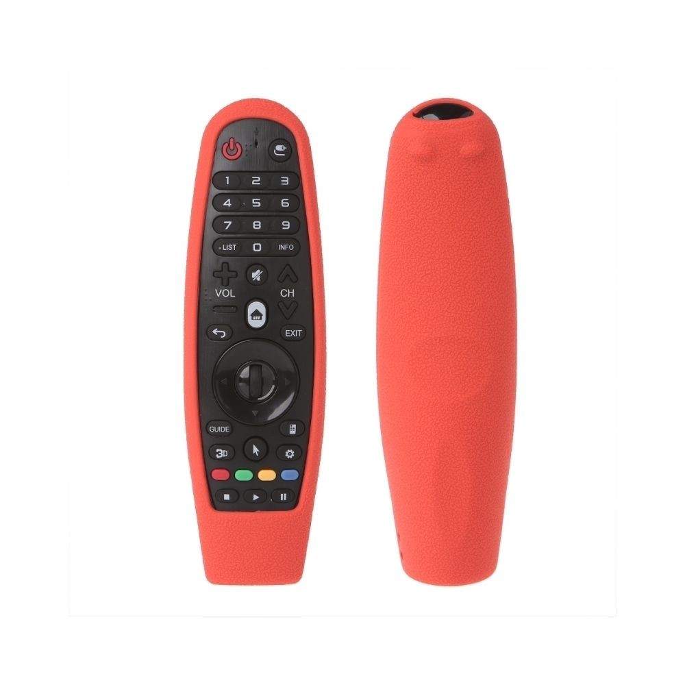 Noir Antidérapant Housse Coque Compatible avec LG TV Remote Étui de Protection en Silicone pour LG Télécommande AKB75095308 AKB74915324 AKB73715601