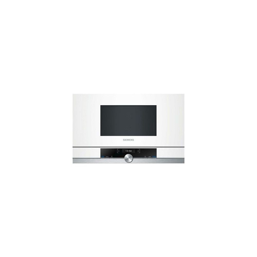 Totalcadeau Micro ondes blanc intégrable à écran LED 900 W - Largeur: 59,4 cm - Profondeur: 31,8 cm - Hauteur: 38,2 cm
