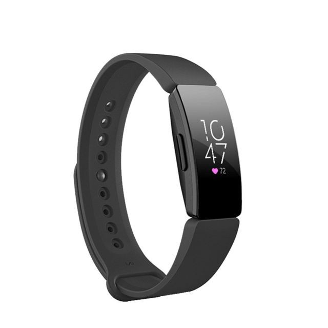 Wewoo - Bracelet pour montre connectée Smartwatch avec à poignet à fixation rapide Fitbit Inspire HR noir Wewoo  - Bracelet connecté Wewoo