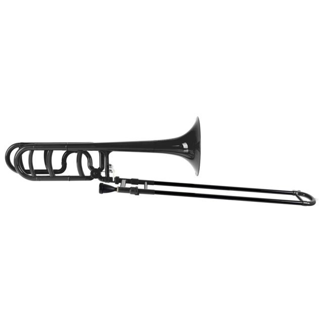 Classic Cantabile - Classic Cantabile MardiBrass trombone ténor Sib/F en plastique noir Classic Cantabile  - Classic Cantabile