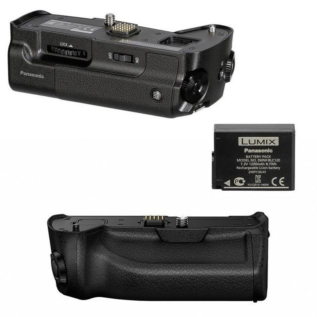 Panasonic - PANASONIC grip BGG1E + Batterie pour G80 Panasonic  - Chargeur de batterie et poignée Panasonic - Rasage Electrique