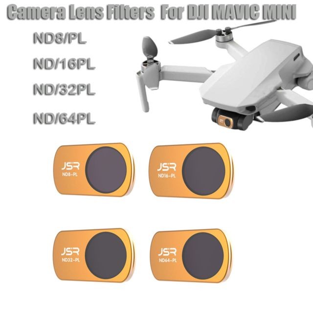 Generic - 4PCS ND8 / PL + ND / 16PL + ND / 32PL + ND / 64PL Caméra Filtres Objectif pour DJI MAVIC MINI - Drones dji mavic