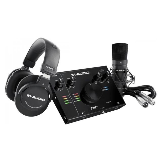 M-Audio - M-Audio AIR192X4SPRO - Pack Interface audio USB MIDI + micro + casque M-Audio   - M-Audio