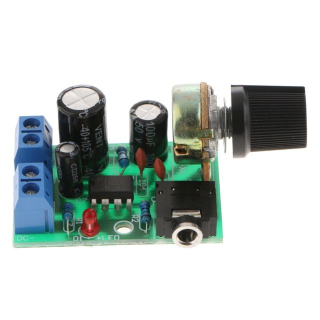marque generique - Module d'amplificateur audio LM386 audio stéréo à canal unique, module 0.5-10W DC3-12V marque generique  - marque generique
