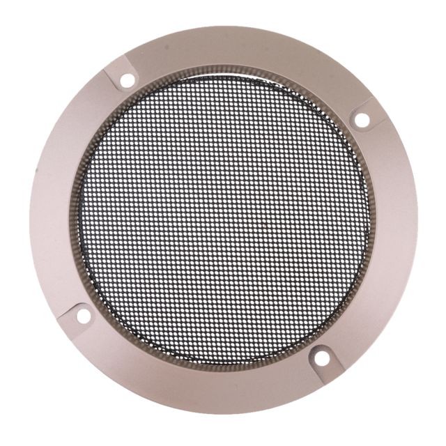 marque generique - 4inch Speaker Grills Housse de protection avec vis or marque generique  - Accessoires enceintes