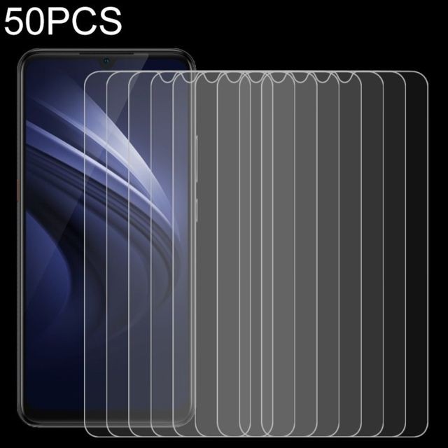 Protection écran tablette Wewoo Protection Film de verre trempé 50 PCS 0.26mm 9H 2.5D pour Vivo IQOO Neo