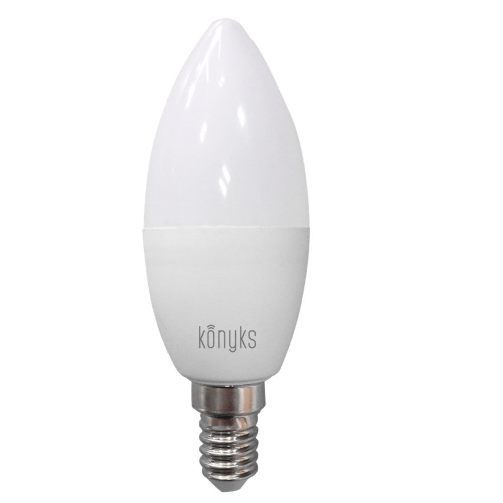 Lampe connectée Konyks Antalya E14 MAX Easy - Ampoule connectée RGB