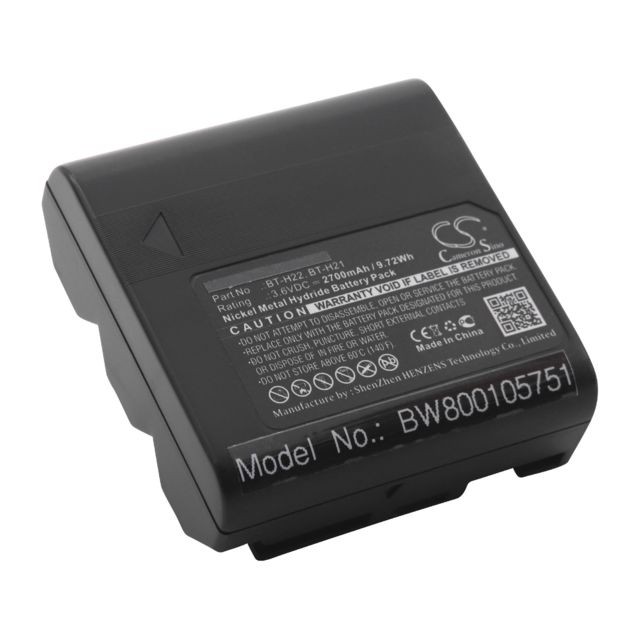 Vhbw - Batterie 2700mAh (3.6V) pour caméscope Sharp VL-E665U, VL-E680, VL-E685U, VL-E700U, VL-E720, VL-E750U, VL-E760, VL-E765U, VL-E780, VL-E785U Vhbw  - Accessoires et consommables