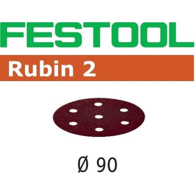 Festool - Abrasifs FESTOOL STF D90/6 P60 RU2 - Boite de 50 - 499078 Festool  - Accessoires vissage, perçage