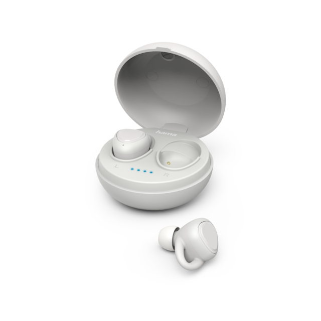 Hama - Ecouteurs bluetooth intra-auriculaire ""LiberoBuds"" - Gris - Ecouteurs intra-auriculaires
