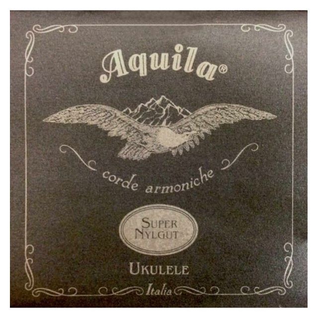 Accessoires instruments à cordes Aquila Aquila 106U Super Nylgut - Jeu de Cordes ukulele Tenor - sol aigu