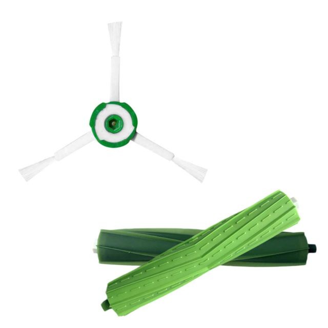 Generic - Kits de brosses à poils pour aspirateur iRobot Roomba i7 i7 + / i7 Plus E5 E6 E7 - vert Generic  - Accessoires de motorisation Generic