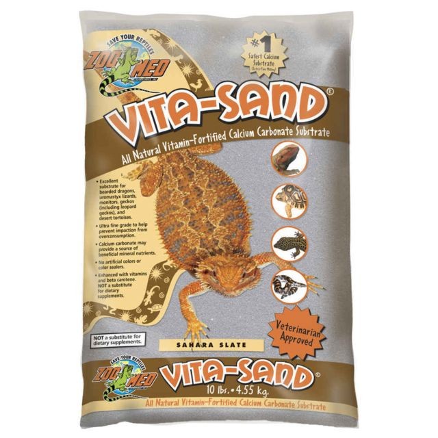 Zoomed - Sable Vita-Sand Sahara pour Reptiles - Zoomed - 4,5Kg Zoomed  - Bonnes affaires Terrarium