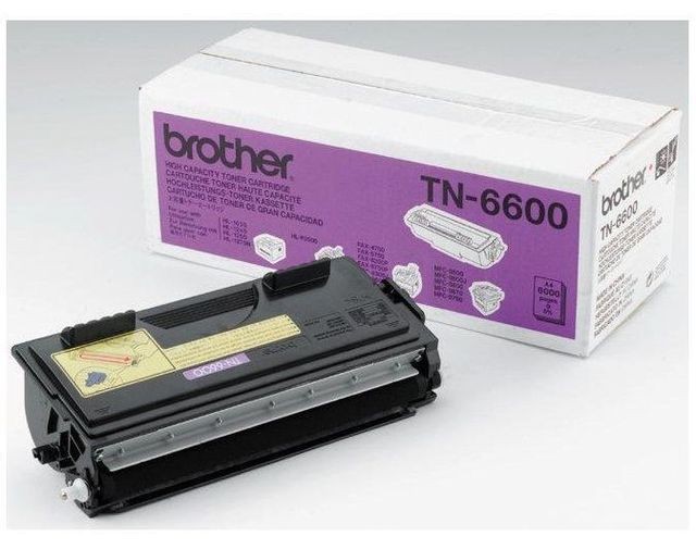 Brother - BROTHER - TN-6600  Noir (6000 pages à 5%) - Toner