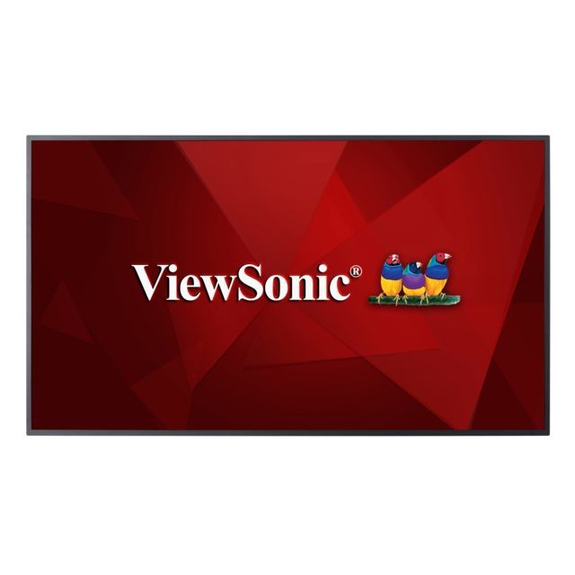 Viewsonic - Viewsonic CDE6510 affichage de messages 165,1 cm (65"") LCD 4K Ultra HD Digital signage flat panel Noir - Ecran PC Non compatible