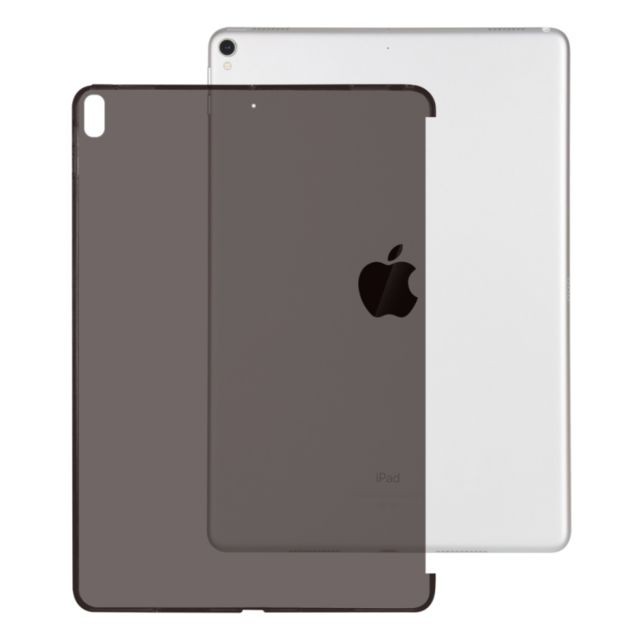 Housse, étui tablette Coque Transparent et noir pour iPad Pro 10.5 pouces TPU bord de la protection souple étui de arrière