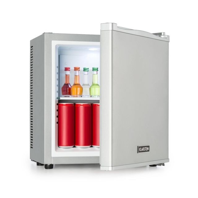 Klarstein - Mini réfrigérateur - Klarstein Secret Cool - Mini bar 13 l Argent - Mini Bar