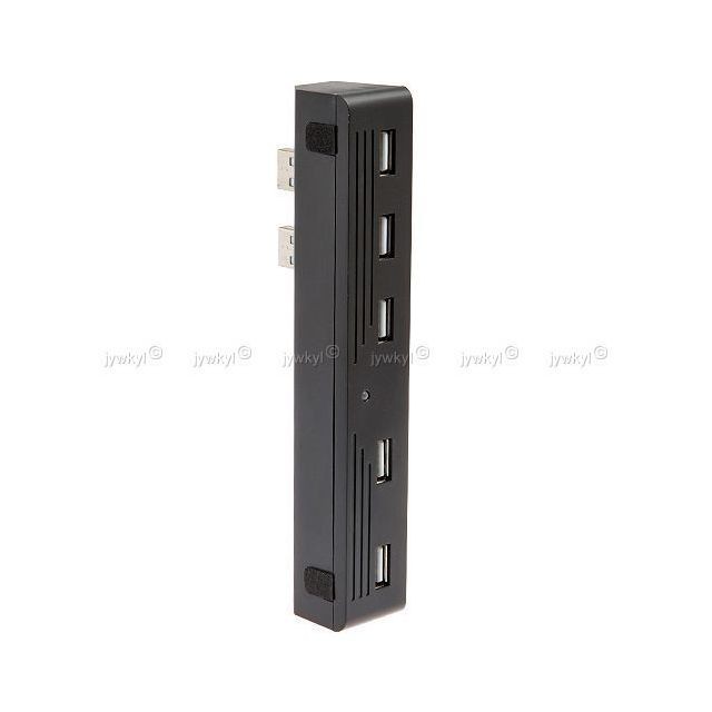marque generique HUB USB Adaptateur 5x Ports pour Sony Console PlayStation 3 et PS3 Slim
