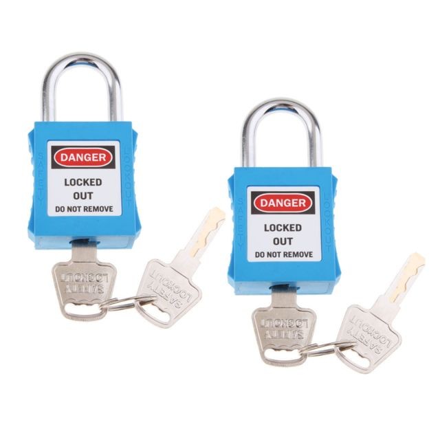 marque generique - Cadenas de verrouillage de sécurité cadenas à clé marque generique  - Bloque-porte