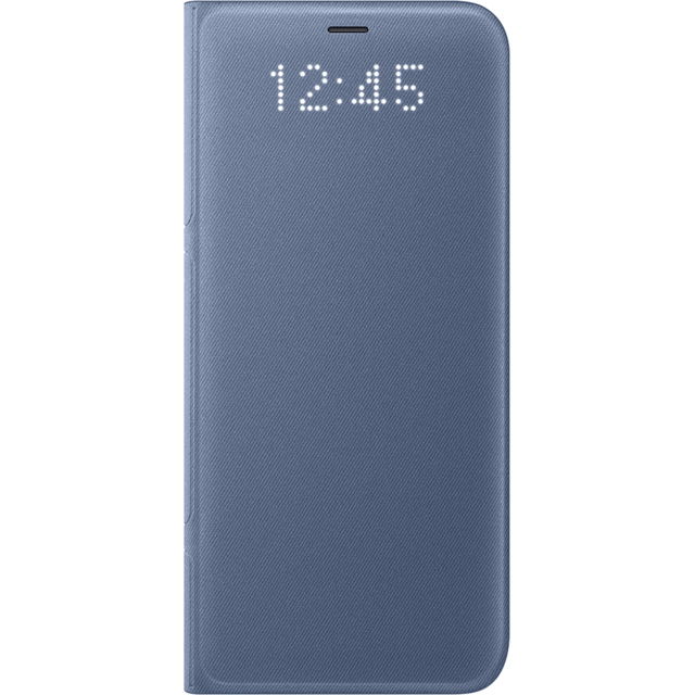 Samsung - LED View Cover Galaxy S8 Plus - Bleu - Coque, étui smartphone Synthétique